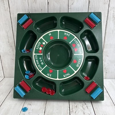 Vtg 1976 Cadaco Turntable Tripoley Elite Edition #255 Poker Party Game No Cards - Image 1 of 3