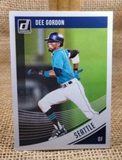 2018 Donruss Dee Gordon Baseball Card #133 Mariners FREE S&H A7