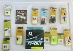 Fly Fishing LOT -14 packages - Superfly WF 9 Fly Line - Superfly Lot - 23 pieces - Picture 1 of 1
