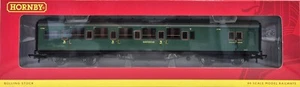 Entrenador de frenos Hornby R4339C Maunsell 6 compartimentos 3786 en librea verde SR - Imagen 1 de 3