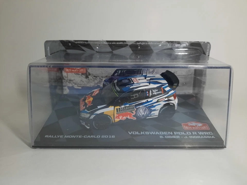 Modellino Statico Volkswagen Polo R WRC (2016) Magazine Models Auto Scala 1:43 - Immagine 1 di 1