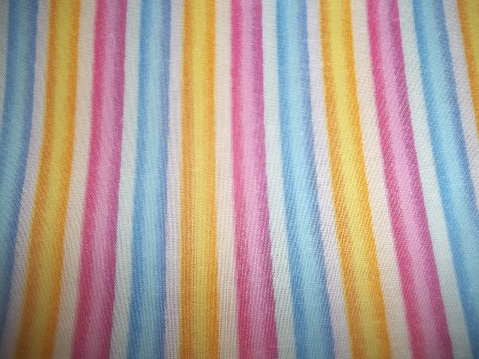 STRIPES colorful variety zig zag Cotton quilt FABRIC U-Pick SEE INFO 1/2 yd BTHY - Image 1 of 1