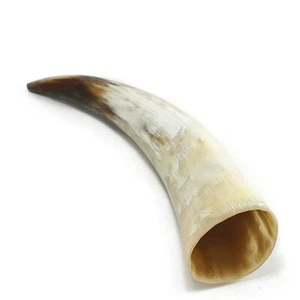 Genuine Ox Horn Viking Drinking Horn | 250ml - 350ml | Perfect for Reenactment - Picture 1 of 3