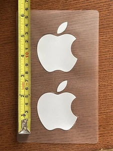 Aufkleber Apple Logo weiß - groß - Bild 1 von 1