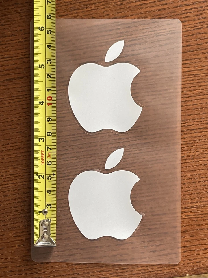 Aufkleber Apple Logo weiß - groß - Bild 1 von 1
