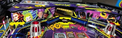 Batman 66 Pinball Mod DECAL Apron Wall ( SOLD AS A PAIR) - Image 1 of 3