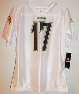 NWT Los Angeles Chargers #17 RIVERS  Girls XL 14/16 Jersey San Diego