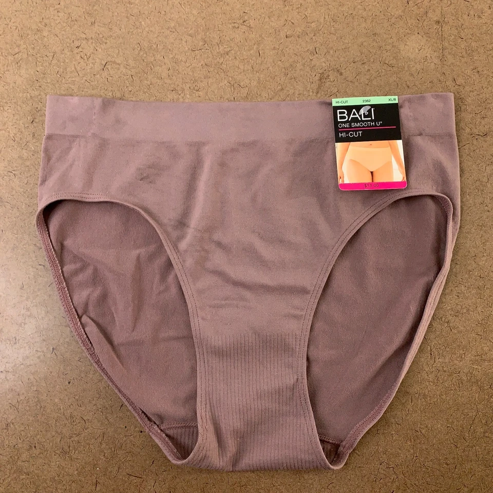 Braguita para mujer Bali talla XL/8 terciopelo moca una suave corte alto U nueva con etiquetas *defecto Foto 1 de 4