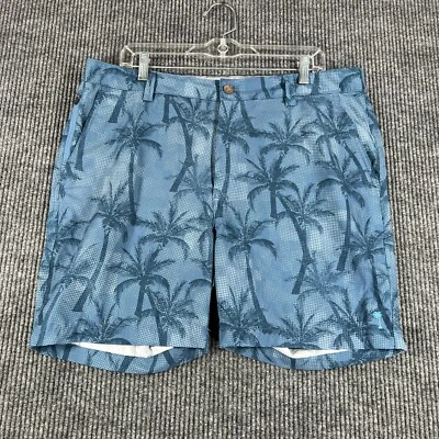 Pantalones Cortos Margaritaville Para Hombre 36 Azul Floral Chino Informal Playa Vacaciones Ligeros Foto 1 de 4