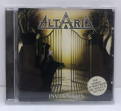 Altaria: Invitation - Metal Heaven BNR 1022 - Music CD Rare and Super Clean! Foto 1 de 4