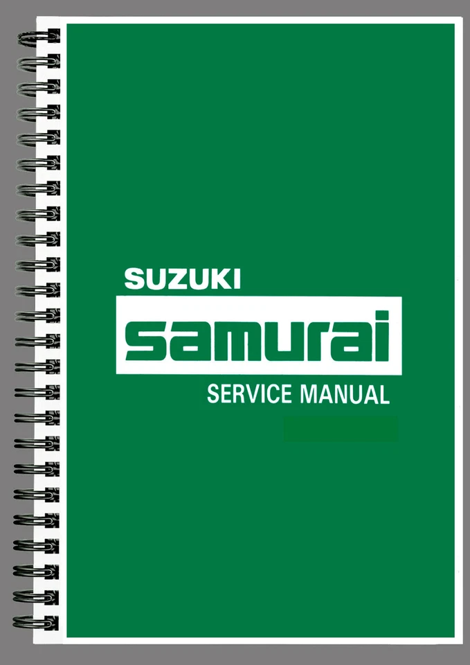 SUZUKI SAMURAI MANUALE OFFICINA SERVIZIO RIPARAZIONE OFFICINA INGLESE - Immagine 1 di 4