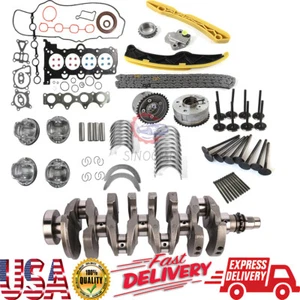 Kit de reconstrucción de revisión de motor G4FJ Kit de válvula de varilla de conexión de cigüeñal para HYUNDAI - Imagen 1 de 18