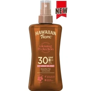 Hawaiian Tropic Sonnenöl Spray mit Kokosnuss & Arganöl, LSF 30, 200 ml - Bild 1 von 3