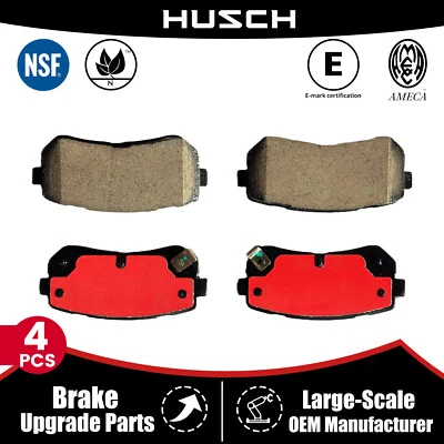 Rear Low Dust Ceramic Brake Pads Fit For Hyundai Kona 2018-2023 - Imagem 1 de 4