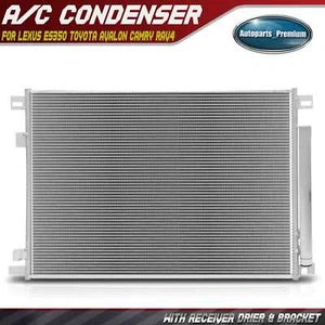 A/C Condenser w/Receiver Drier & Bracket for Toyota Camry 2018-2024 RAV4 Avalon - Picture 1 of 9