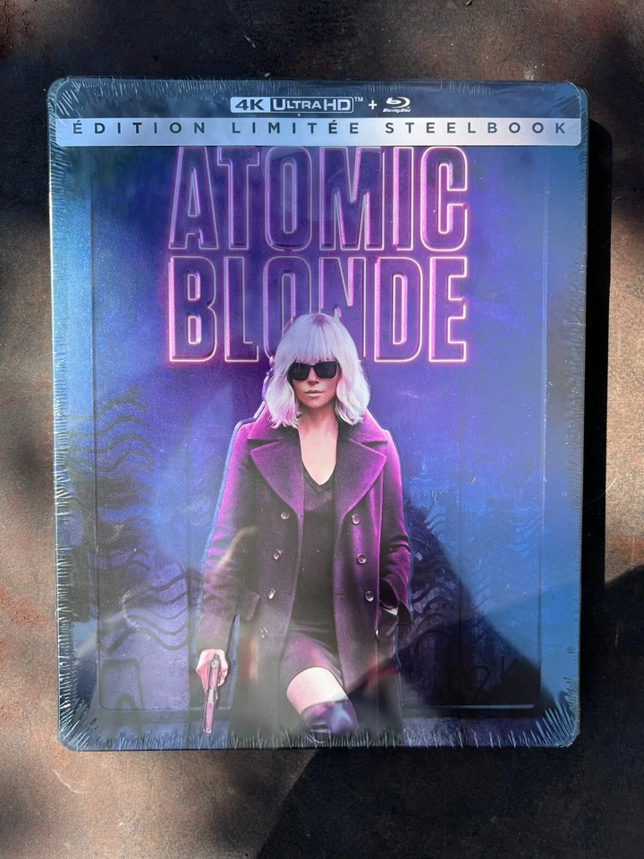 Atomic Blonde w. Embossed Steelbook (4K UHD + Blu-ray, EU Import, Region Free) - Image 1 of 3