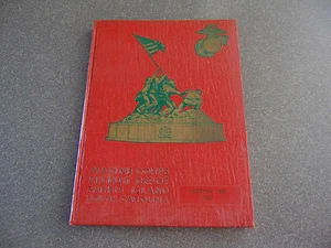 An Original 1969 Marine Corps Platoon 3071 Yearbook Recruit Depot Parris Island - Picture 1 of 6