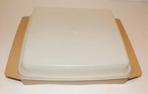 Contenedor de bandeja portadora de huevos diablados Tupperware 723-3 almendras #2 - Imagen 1 de 11