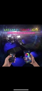 Led Auto Fuß Umgebungs Licht Mit USB Zigarette - Bild 1 von 6