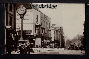 Stourbridge - High Street - postal fotográfica real - Imagen 1 de 1