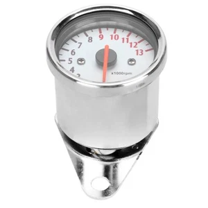 12V Universal `Motorrad LED Drehzahlmesser Kilometerzähler Drehzahlmesser - Bild 1 von 12