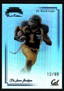 2008 Press Pass Legends Bowl Edition 10 Yard Line Holofoil #12 DeSean Jackson/75 - Picture 1 of 1