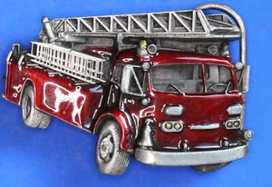 Vintage USA Fire Engine / Tender Gürtelschnalle, für 11/2 Zoll Gürtel [30980] - Bild 1 von 2