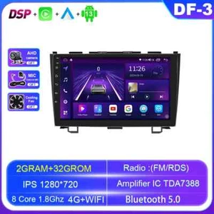 Reproductor GPS pantalla radio coche CarPlay estéreo Android para Honda RE CRV 3 2007-2011 - Imagen 1 de 30