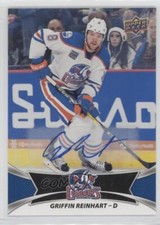 2016-17 Upper Deck AHL Hockey Griffin Reinhart #43 Auto