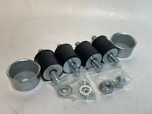 Reliant Engine Mounts, Nuts & Cups Set, Fox, Kitten, Robin, Rialto, UK MADE! - Picture 1 of 1