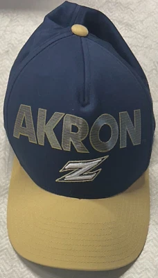 Akron Zips Adidas Climalite Blue And Gold Adjustable Snapback Hat - Image 1 of 4