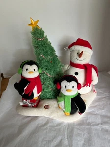 Hallmark Jingle Pals Rockin' Around the Christmas Tree Snowman Penguins Read - Picture 1 of 3