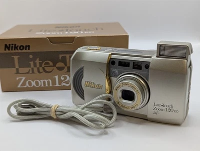 Nikon Lite Touch Zoom 120 ED with Box, Manual, and Strap (TESTED) - Image 1 of 4