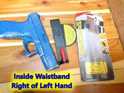 VERSACARRY IWB Holster for .40 GLOCK 23 KAHR T40 RUGER SR40 SIG SAUER P229 4" - Image 1 of 4