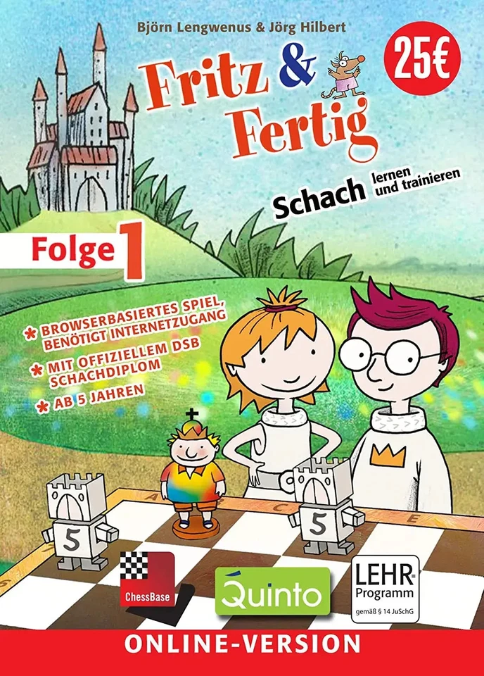 Fritz und Fertig - Schach lernen und trainieren / Online Code Fritz und Fertig - Bild 1 von 1