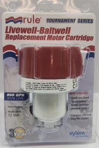 💧 Rule 800 GPH FC Tournament Series Replacement Motor Cartridge – 12V DC - Bild 1 von 3