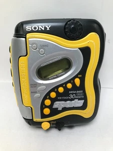 Sony WM-FS420 Mega Bass AM/FM Sport Walkman gelb Kassette Band wird nicht abgespielt - Bild 1 von 1