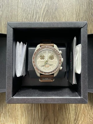 Omega X Swatch Moonswatch Mission To Saturn  Watch -Authentic/With Papers - Image 1 of 4