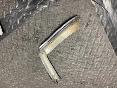 1966 CHRYSLER 300 NEWPORT LEFT FRONT FENDER TO BUMPER CHROME TRIM - Image 1 of 4