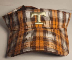 University of Tennessee Volunteers The Game Plaid Visor Adjustable Hat Cap - Picture 1 of 6