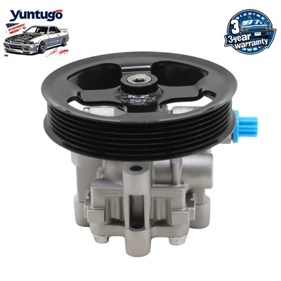 For Dodge Caliber 07-12 Jeep Compass Patriot 07-17 Power Steering Pump 202401 - Image 1 of 4