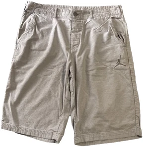 Air Jordan Button Fly Shorts Flamingo Taschen Vintage Golf Gr. 36 hellgrau - Bild 1 von 13