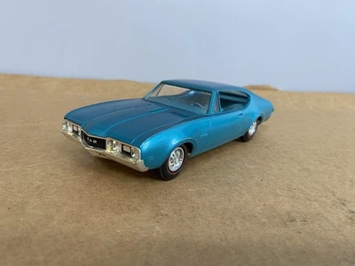 Model Dealer Promo 1968 Oldsmobile 442 RARE Bright BLUE - Image 1 of 4