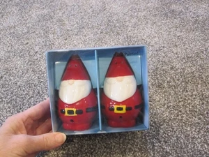 Wichtel Salz Pfefferstreuer Santa Weihnachten Urlaub Cheer St Nichols Square Neu - Bild 1 von 1