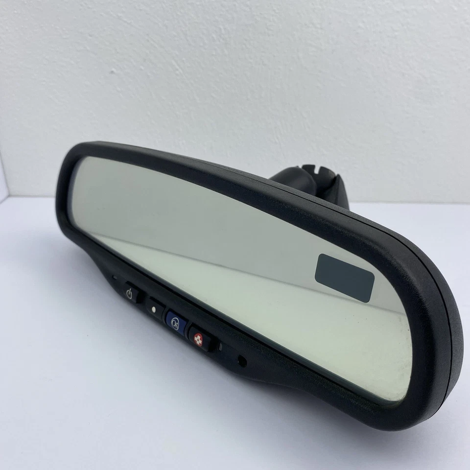 02-09 Rear View Mirror Chevy Trailblazer GMC 03 Envoy Buick Rainier OEM 015607 - Image 1 of 4