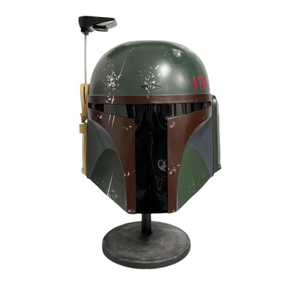 Star Wars Mandalorian Boba Fett Helmet Bounty Hunter Full Head Mask Props Resin - Image 1 of 4