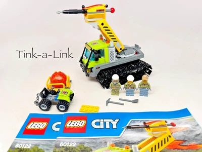 LEGO 60122 Volcano Crawler and Vehicle City Set Missing #1 Manual some stickers - Image 1 of 4