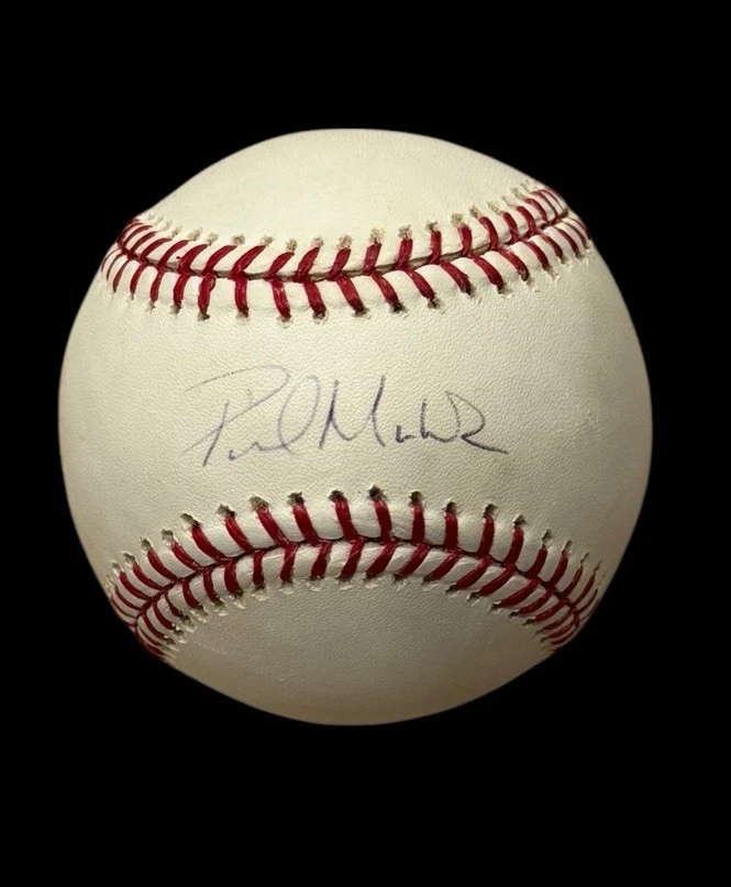 Paul Maholm Signed Autographed Baseball MLB HOLOGRAM COA Pirates - Image 1 of 2