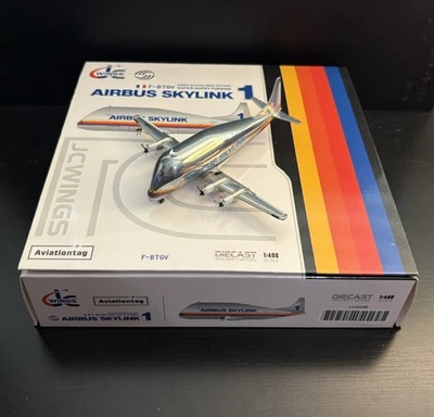 JC Wings 1:400 Airbus Aero Spacelines B-377SGT Guppy F-BTGV with AviationTag - Image 1 of 4