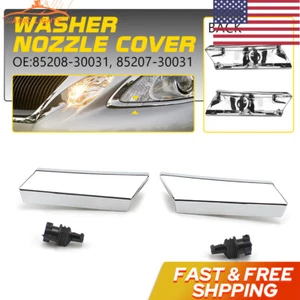 For Lexus GS300 GS430 2006-2011 Left&Right Headlight Washer Cover 85208-30031 - Picture 1 of 13